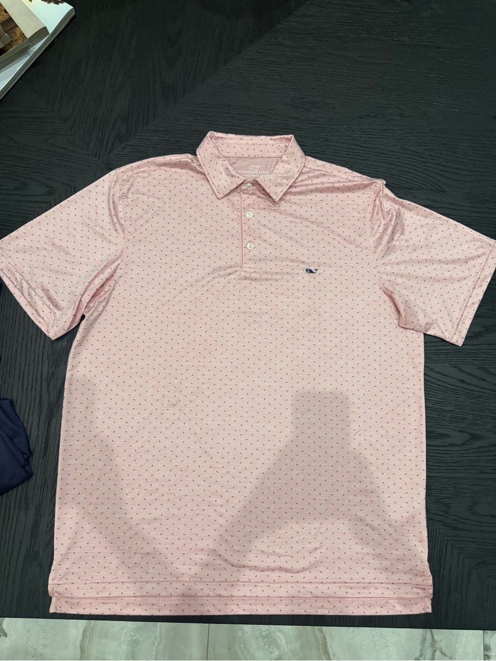 Vineyard Vines Men's Performance Polo - Light Pink